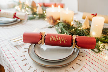 Luxury Personalised Christmas Cracker: Family Treats, 8 of 12