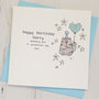 Personalised Cat Birthday Card, thumbnail 3 of 3