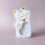 Lucky Cat Handmade Light Box Ornament, thumbnail 5 of 5