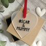 Personalised Mummy And Child Mother's Day Decoration, thumbnail 1 of 3