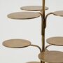 Seny Brass Canapé And Cupcake Stand, thumbnail 4 of 4