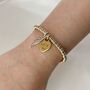 Yellow Gold Handwriting Memorial Sweetie Slider, Wing, thumbnail 1 of 4