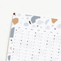 2023 Terrazo Pattern Year Planner, thumbnail 2 of 3