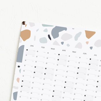 2023 Terrazo Pattern Year Planner, 2 of 3