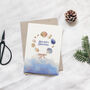 'Sea-son's Greetings' Sea Shells Personalised Christmas Card, thumbnail 1 of 2