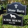 Personalised House Signs, thumbnail 1 of 12
