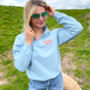 Personalised Dog Mum Club Half Zip Sweatshirt, thumbnail 6 of 7