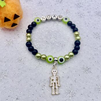 Personalised Halloween Charm Bracelet, 4 of 11
