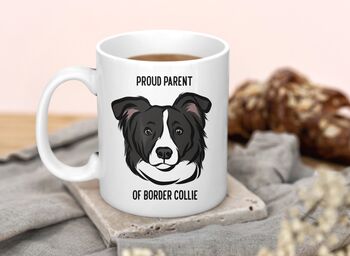 Personalised Border Collie Mug, 4 of 5