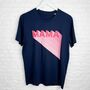 Mama Retro Shades Of Pink T Shirt, thumbnail 4 of 4