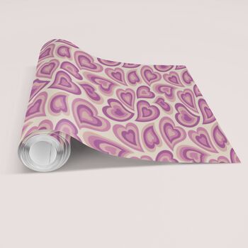 Hearts Valentine’s Gift Wrapping Paper, 3 of 9