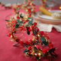 Holly And Berry Christmas Fairy Lights, thumbnail 1 of 7