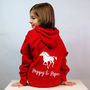 Child's Personalised Horse And Rider Hoodie, thumbnail 1 of 12
