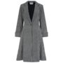 Elizabeth Coat In Houndstooth 1940s Style, thumbnail 1 of 3