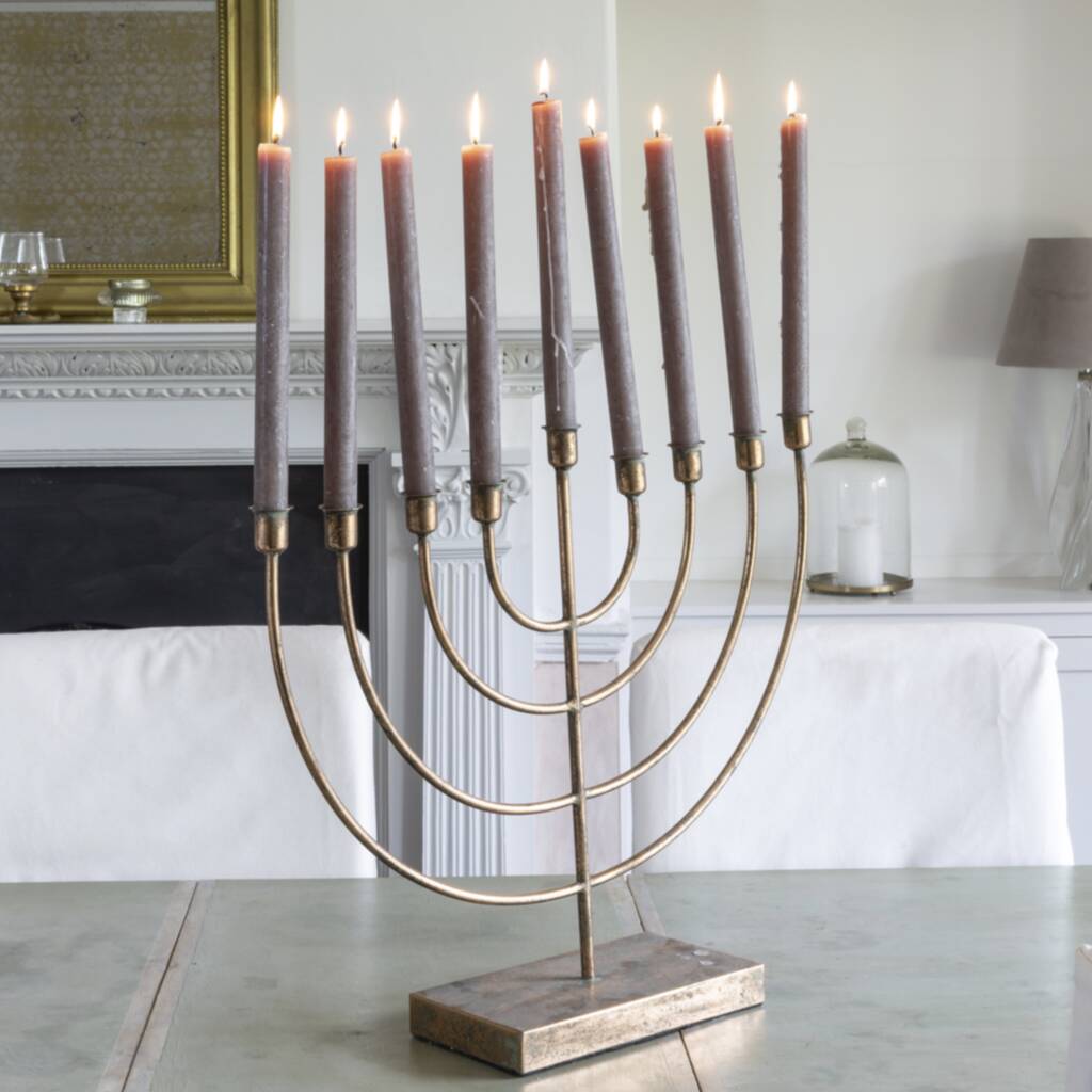 Antique Gold Candelabra By The Best Room | notonthehighstreet.com