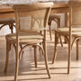 Set Of Two Provence Wicker Dining Chairs, thumbnail 4 of 7