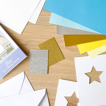Card Making Kit Mini Star | Iris Folding, 5 of 5