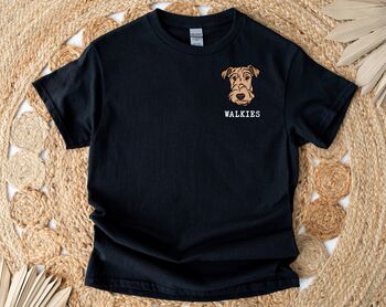 Airedale Terrier T Shirt, 2 of 5