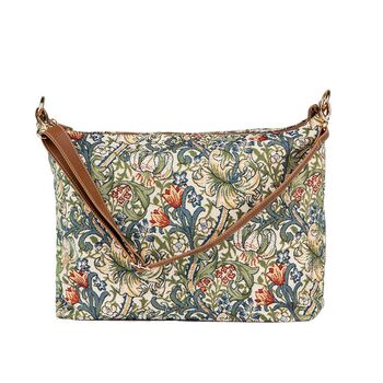 William Morris Golden Lily Slouch Bag+Gift Frame Purse, 7 of 10