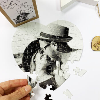 Personalised Heart Love You To Pieces Jigsaw, 3 of 5