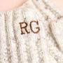 Personalised Embroidered Knitted Hand Warmers, thumbnail 2 of 10