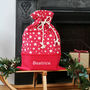 Luxury Personalised Stars Christmas Santa Sack, thumbnail 1 of 4