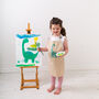 Personalised Dinosaur Craft Kids Apron, thumbnail 7 of 12