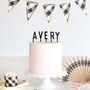 Cake By Courtney Letter Board Cake Toppers Black, thumbnail 1 of 2