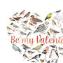 Bird Valentine's Card, thumbnail 3 of 4