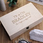 Carved Couple's Personalised Memory Box, thumbnail 1 of 4