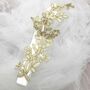 Orla Vintage Gold Embroidered Wedding Gater, thumbnail 2 of 8