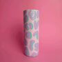 Pastel Leopard Print Hand Painted Tall Vase, thumbnail 2 of 7