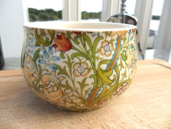 Open Sugar Bowl In William Morris Golden Lily Design, 4 of 8