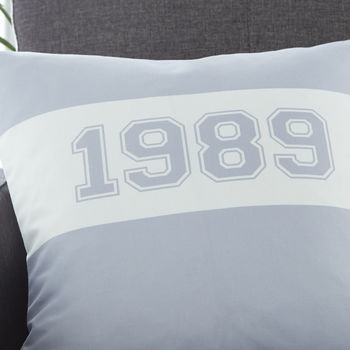Personalised Year Cushion, 2 of 5