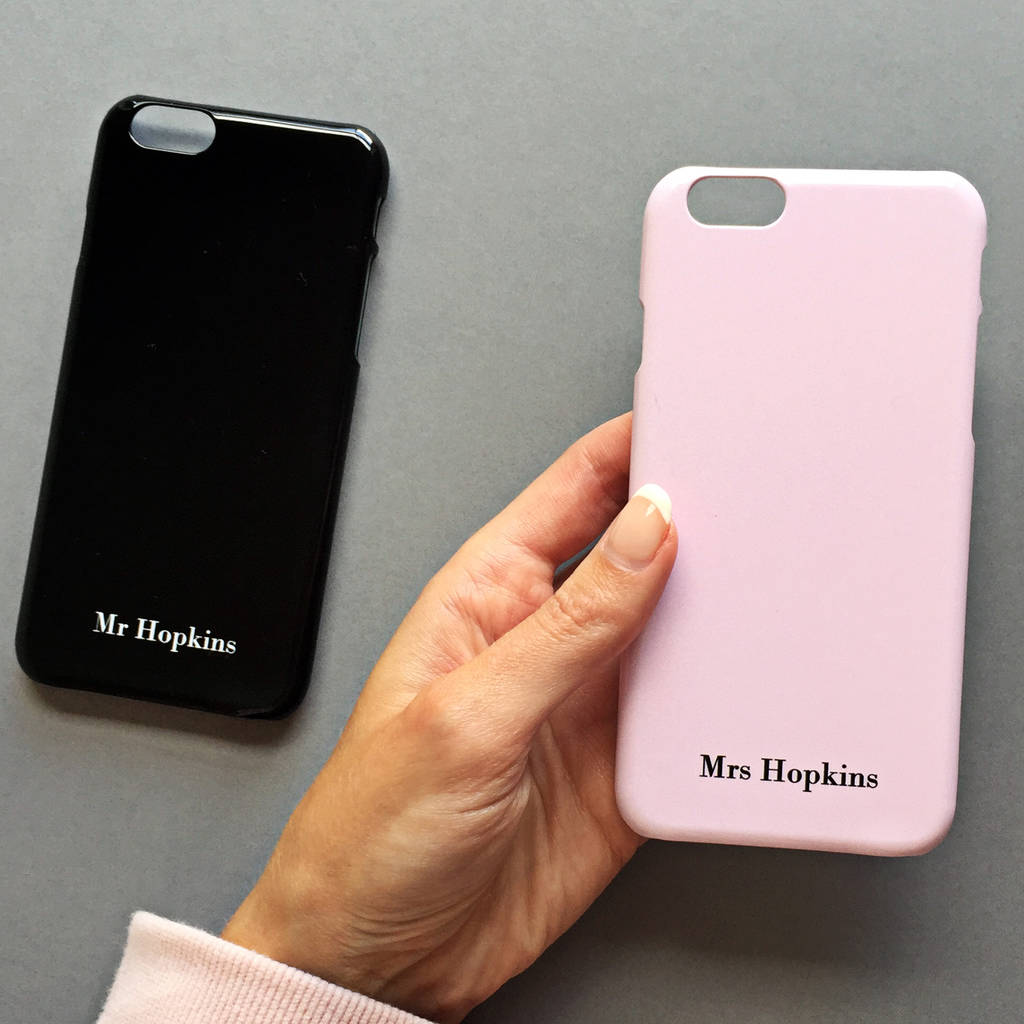 Dusty Pink Monogram Phone Case Small Initials By Rianna Phillips