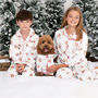 Boy's Personalised Christmas Santa Print Pyjamas, thumbnail 12 of 12