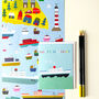 Mini Boaty Birthday Card, thumbnail 3 of 5