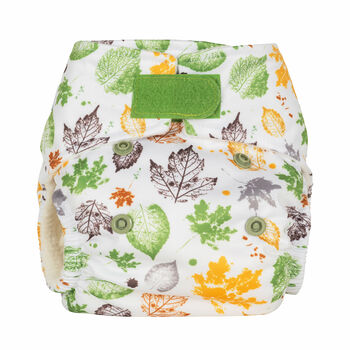 Leaves Reusable Cloth Nappy, 2 of 5