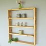 Handmade Wooden Kitchen Wall Shelves, thumbnail 3 of 6