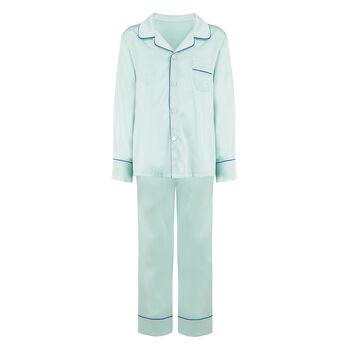 Glacier Teddy Silk Children's Pyjama Set, 7 of 11