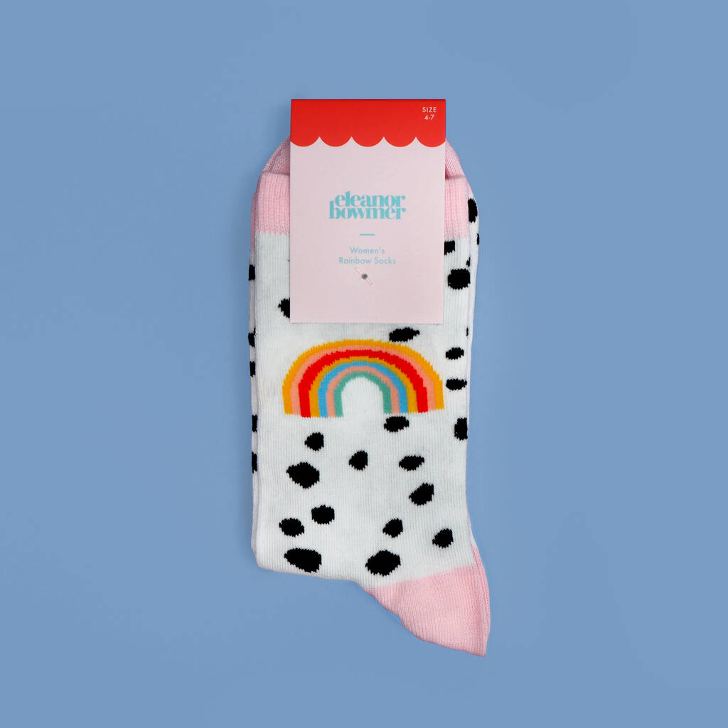 Women's Rainbow Socks, 1 of 4
