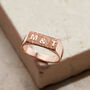 Personalised Engraved Impression Signet Ring, thumbnail 4 of 10