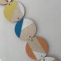 Bright Retro Geometric Wall Hanging Art, thumbnail 6 of 7