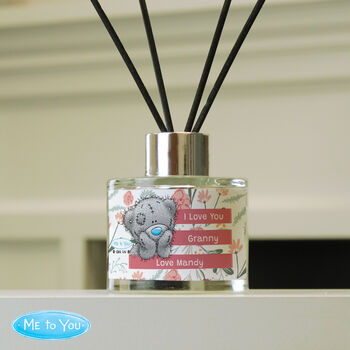Me To You Floral Personalised Reed Diffuser, 4 of 7