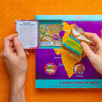 A Curry Tour Of India Gift Box, 2 of 10