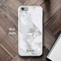Marble iPhone Case Personalised For All iPhone Models, thumbnail 2 of 5