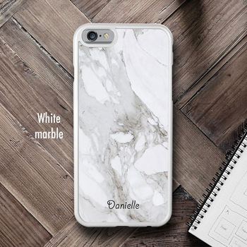 Marble iPhone Case Personalised For All iPhone Models, 2 of 5