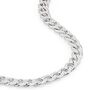 Sterling Silver Curb Chain Necklace 22 Inch, thumbnail 1 of 5