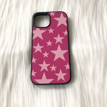 Pink Stars Phone Case, 4 of 4