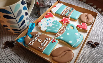 Pre Order 'Thanks A Latte Dad!' Cookie Letterbox Gift, 2 of 3